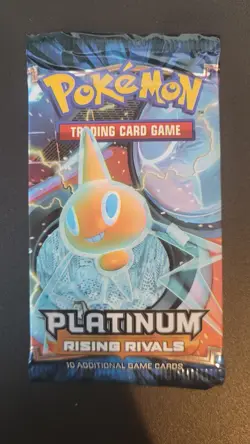 Pokemon Platinum Rising Rivals Booster Pack Factory Sealed (Rotom) - Image 1