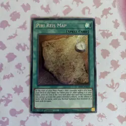 Piri Reis Map BROL-EN023 1st Secret Rare NM Yugioh Card - Image 1