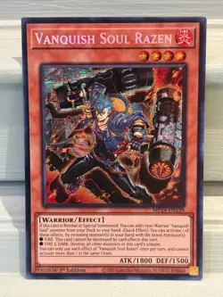Yugioh - Vanquish Soul Razen - MP24-EN139 - Prismatic Secret Rare - NM - Image 1
