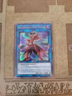 YUGIOH SALAMANGREAT PYRO PHOENIX MP20-EN169 ULTRA 1ST ED NM - Image 1