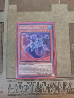 YUGIOH CODE RADIATOR FIGA-EN039 SECRET 1ST ED NM - Image 1