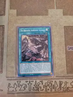 YUGIOH TRI-BRIGADE AIRBORNE ASSAULT PHRA-EN053 SECRET 1ST ED NM - Image 1