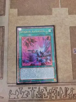 YUGIOH SEVENTH ASCENSION RA04-EN098 QUARTER CENTURY SECRET 1ST ED NM - Image 1