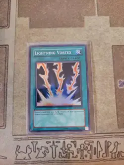 YUGIOH LIGHTNING VORTEX FET-EN040 SUPER UNLIMITED ED VLP - Image 1