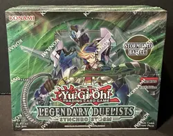 2020 YGO YuGiOh Legendary Duelists Synchro Storm Factory Sealed Box 1st Edition - Image 1
