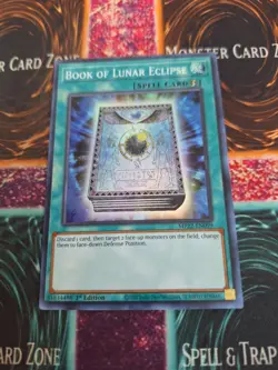 Yugioh Book of Lunar Eclipse MP22-EN099 Super Rare 1st Edition Near Mint - Image 1
