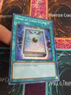 Yugioh Book of Lunar Eclipse MP22-EN099 Super Rare 1st Edition Near Mint - Image 2