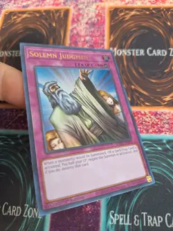 Yugioh Solemn Judgment RA02-EN075 Ultra Rare 1st Edition Near Mint - Image 2
