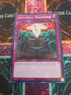 Yugioh Anti-Spell Frgrance RA02-EN076 Secret Rare 1st Edition Near Mint - Image 1