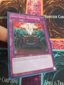 Yugioh Anti-Spell Frgrance RA02-EN076 Secret Rare 1st Edition Near Mint - Image 2