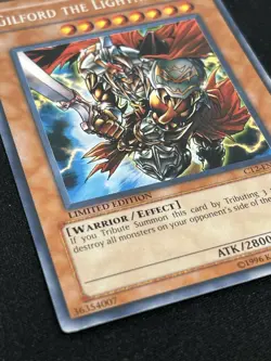 YUGIOH • GILFORD THE LIGHTNING • SECRET RARE • CT2-EN001 • LIMITED EDITION • NM - Image 4