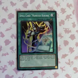 Spell Card "Monster Reborn" INFO-EN099 Super Rare 1st Edition NM Yugioh - Image 1