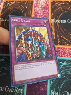 Yugioh Skill Drain RA02-EN077 Secret Rare 1st Edition Near Mint - Image 2