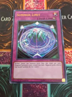 Yugioh Summon Limit BLHR-EN088 Ultra Rare 1st Edition Near Mint - Image 1