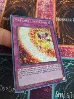 Yugioh Mathmech Induction MYFI-EN013 Secret Rare 1st Edition Near Mint - Image 2