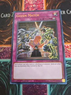Yugioh Gozen Match MAMA-EN098 Ultra Rare 1st Edition Near Mint - Image 1