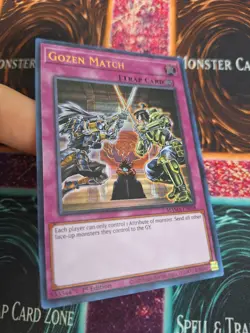 Yugioh Gozen Match MAMA-EN098 Ultra Rare 1st Edition Near Mint - Image 2