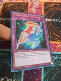 Yugioh Exchange of the Spirit MAMA-EN032 Ultra Rare 1st Edition Near Mint - Image 2