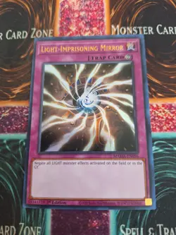 Yugioh Light-Imprisoning Mirror MAMA-EN096 Ultra Rare 1st Edition Near Mint - Image 1