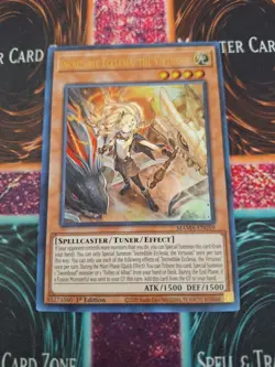 Yugioh Incredible Ecclesia, the Virtuous MAMA-EN059 Ultra Rare 1st Edition NM - Image 1