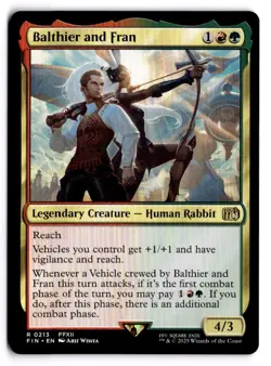 MTG - Balthier and Fran 213 - FINAL FANTASY NM - Image 1