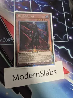 YUGIOH K9-OO LUPIS STARLIGHT RARE 1ST NEAR MINT JUSH-EN034 - Image 1
