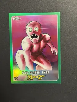 MetaZoo Topps Chrome Green Refractor Old Green Eyes 59/99 Card #46 - Image 1