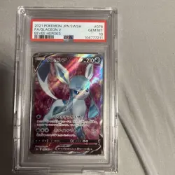 2021 Pokemon Card Glacia Sr Psa10 - Image 1