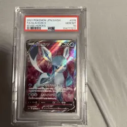2021 Pokemon Card Glacia Sr Psa10 - Image 2