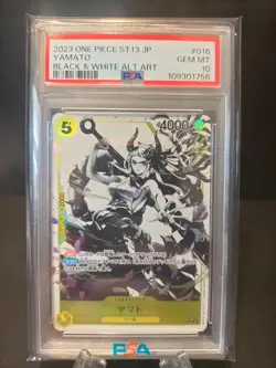 Psa10 Logo One Piece Card Yamatoink Painting Bonds Of The Three Brothers - Image 1
