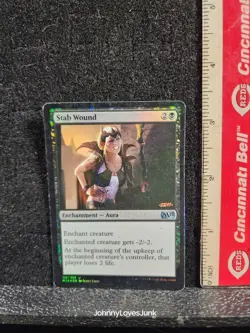 Stab Wound 78/274 Common 2013 Magic the Gathering MTG - Image 1
