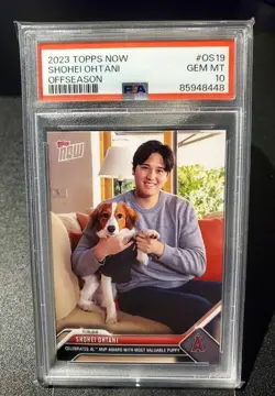 Psa10 Shohei Ohtani Offseason Card Mvp Commemoration 2023 - Image 1