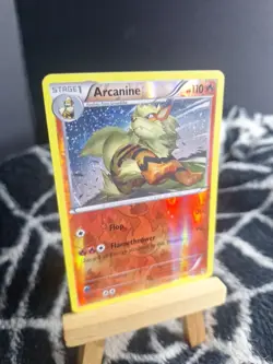 Arcanine 11/122 Reverse Holo BREAKpoint Pokemon Card NM 2016 - Image 3