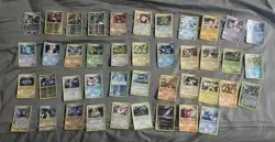 Vintage Pokemon Card Lot - Holo, Rare, EX, Lv.X - 2000s Era - Mixed Condition - Image 1