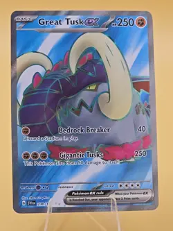 Great Tusk ex #246/198 & 230/198 - 2023 Scarlet and Violet Base Set Pokemon Card - Image 2