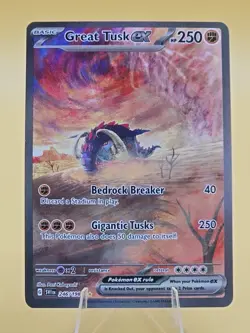 Great Tusk ex #246/198 & 230/198 - 2023 Scarlet and Violet Base Set Pokemon Card - Image 3