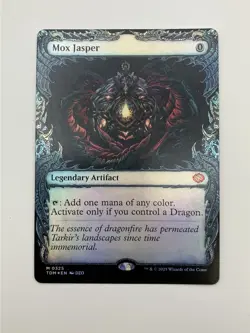 FOIL MOX JASPER (SHOWCASE) Tarkir: Dragonstorm TDM Magic MTG MINT CARD - Image 1