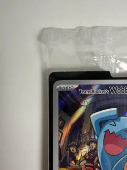 Team Rocket's Wobbuffet #203 Pokemon Center PROMO Card Holo SEALED - Image 4