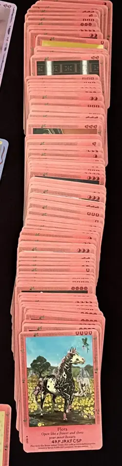 Bella Sara Card Lot of 220 Horse Cards with multiple duplicates No Foils - Image 4