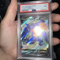 PSA 9 MINT Garchomp V 178/189 Full Art Astral Radiance Pokemon Card 2022 rare - Image 3