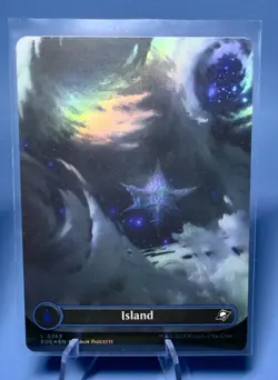 Island - Foil Extended Art EOE NM MTG - Image 1