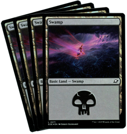 x4 Swamp (Foil) - 0271 - Edge of Eternities - MTG - NM Ships Now - Image 1