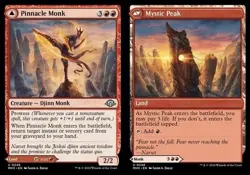 MTG U Pinnacle Monk/Mystic Peak 0246 NM - Modern Horizons 3 - Image 1