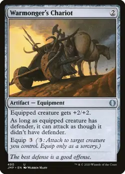 1x Warmonger's Chariot FOIL Conspriracy EX+ x1 Mtg Magic the Gathering Changie - Image 1