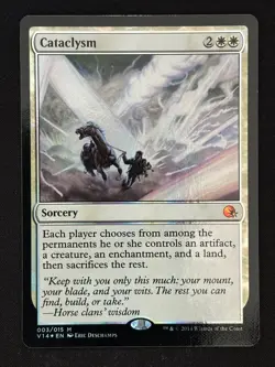 1x MTG Cataclysm (Foil) - From the Vault: Annihilation (V14) #3 - Magic - Image 1