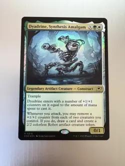Dyadrine, Synthesis Amalgam - 216 - MTG: Edge of Eternities - Rare - FOIL - Image 1