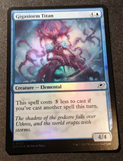 Gigastorm Titan - Foil - EOE - MTG - EN - NM - 0057 - Image 1