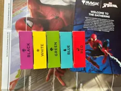 MTG Spider-Man 2025 SDCC set of all five decks with playmat - Image 2