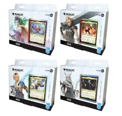 *Sealed Japanese Final Fantasy Collector's Commander Deck Set of 4* Magic MTG - Image 1