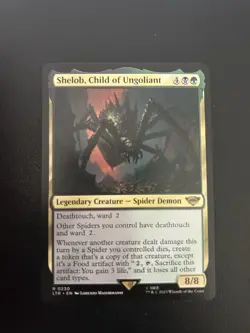Shelob, Child of Ungoliant Universes Beyond: the Lord of the Rings Mtg Rare 230 - Image 1
